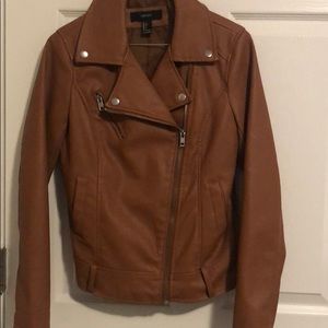 Faux leather jacket